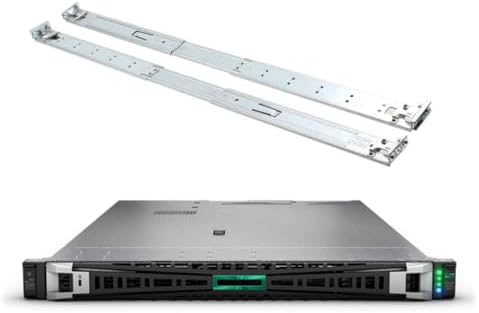 HPE ProLiant DL360 Gen11 1U Rack Server Bundle with Dual Xeon 6430 32-Core 2.1GHz, 512GB DDR5 Memory, 61.44TB Enterprise SATA SSD Storage, RAID, Dual Power, iLO, Rail Kit : Electronics